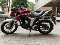 Red/silver Suzuki Gixxer ABS