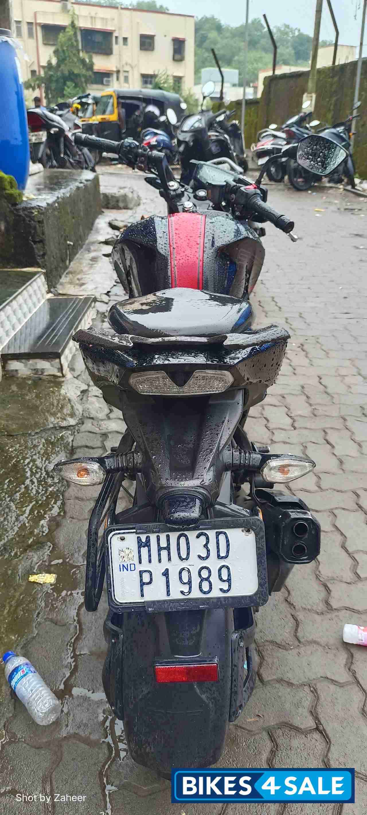 Black And Red TVS Apache RTR 200 4V ABS Black And Red TVS Apache RTR 200 4V ABS