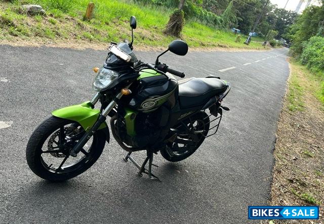 Black And Green Yamaha FZ-S Black And Green Yamaha FZ-S