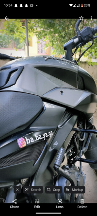 Grey Bajaj Pulsar NS 160