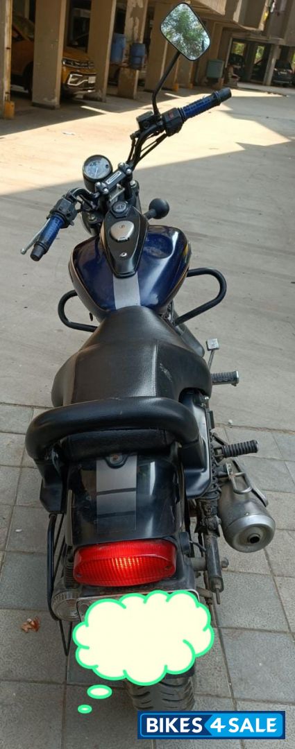 Dark Blue Bajaj Avenger Street 150