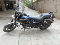 Dark Blue Bajaj Avenger Street 150