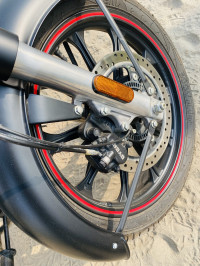 Stealth Black Royal Enfield Classic 350 Dual Channel BS6