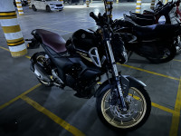 Metalic Black Yamaha  FZS FI V3