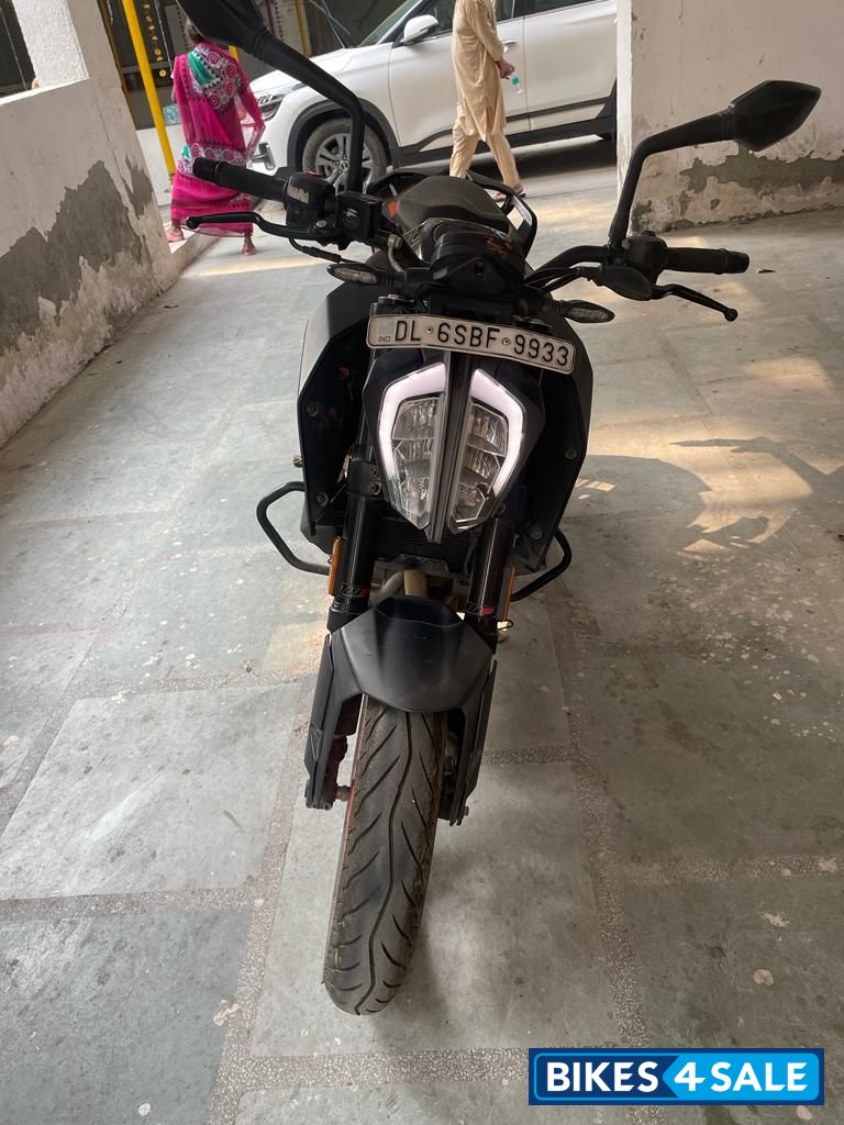 Black And Orange KTM Duke 250