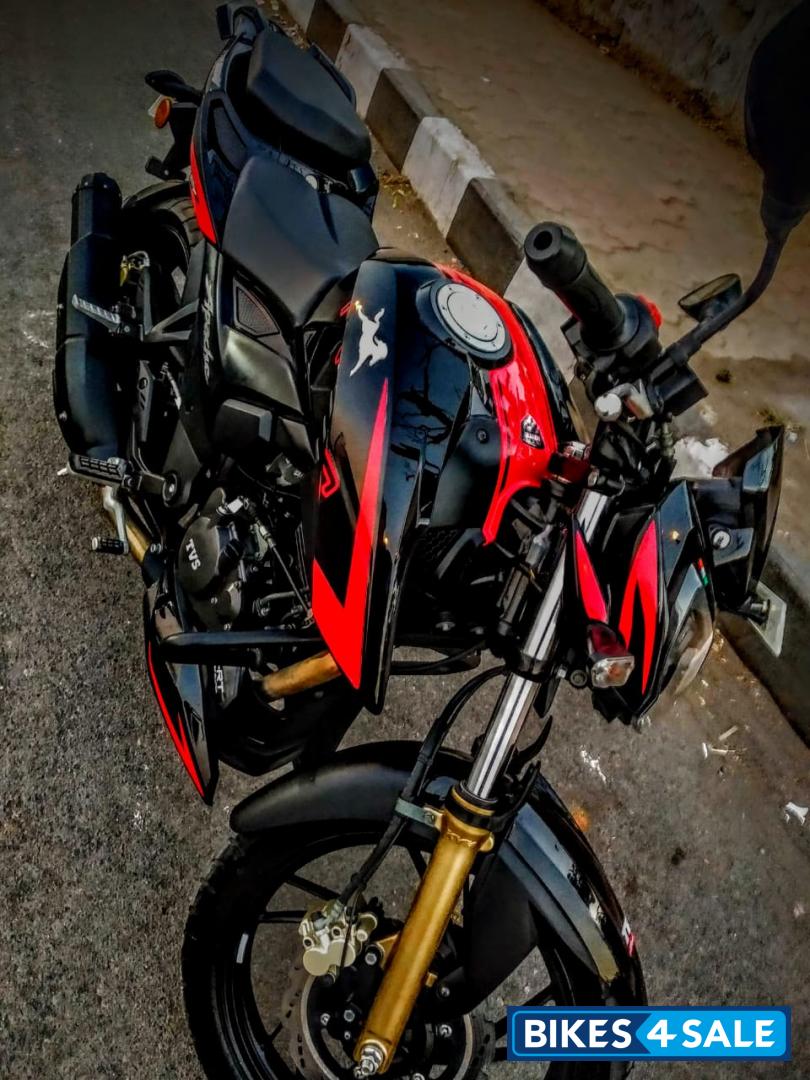 Black & Red TVS Apache RTR 200 4V ABS Race Edition 2.0 Black & Red TVS Apache RTR 200 4V ABS Race Edition 2.0