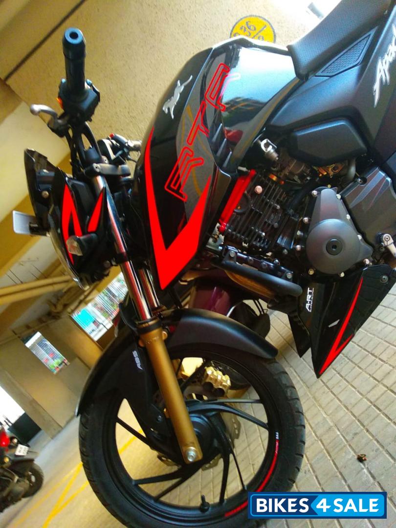 Black & Red TVS Apache RTR 200 4V ABS Race Edition 2.0 Black & Red TVS Apache RTR 200 4V ABS Race Edition 2.0