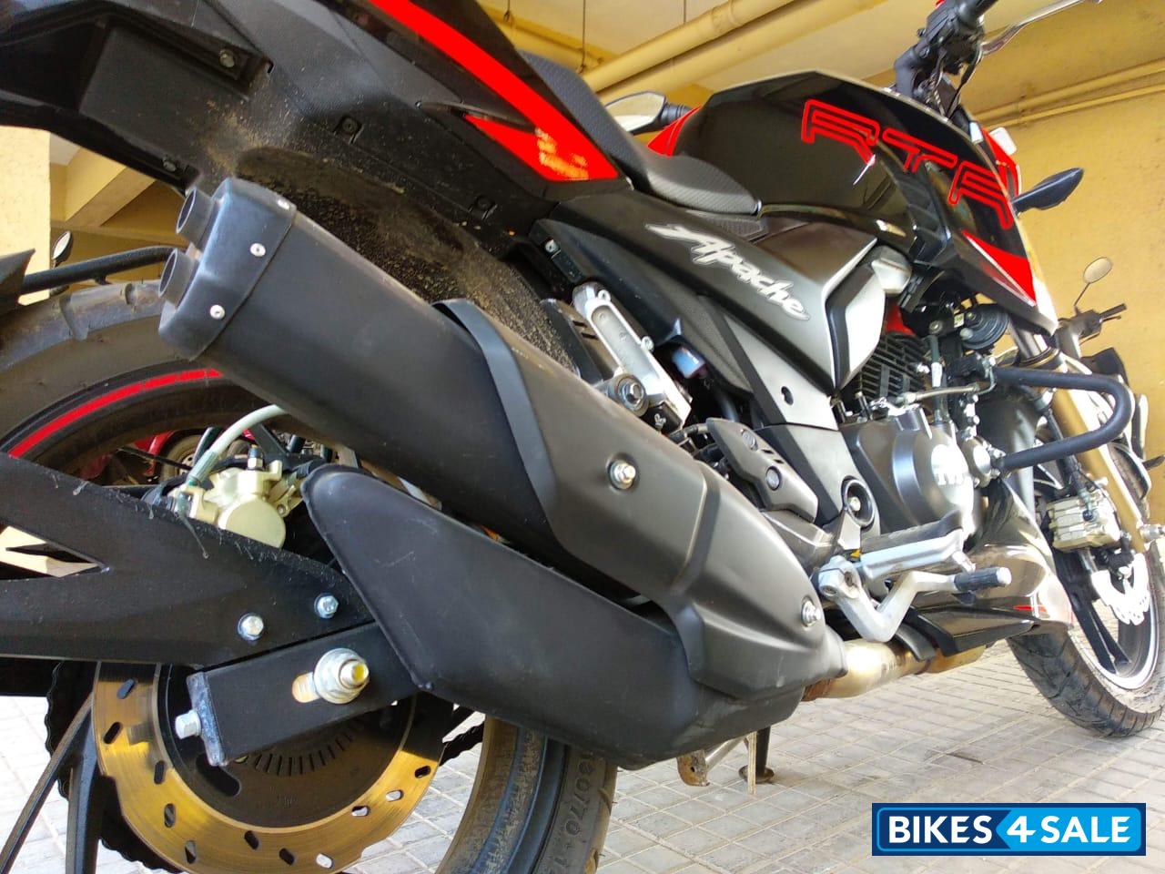 Black & Red TVS Apache RTR 200 4V ABS Race Edition 2.0 Black & Red TVS Apache RTR 200 4V ABS Race Edition 2.0