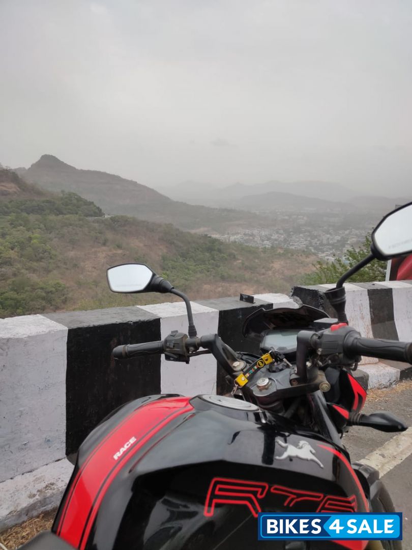 Black & Red TVS Apache RTR 200 4V ABS Race Edition 2.0 Black & Red TVS Apache RTR 200 4V ABS Race Edition 2.0