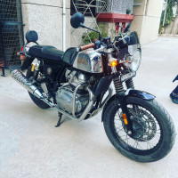 Mr. Clean (chrome) Royal Enfield Continental GT 650 Twin