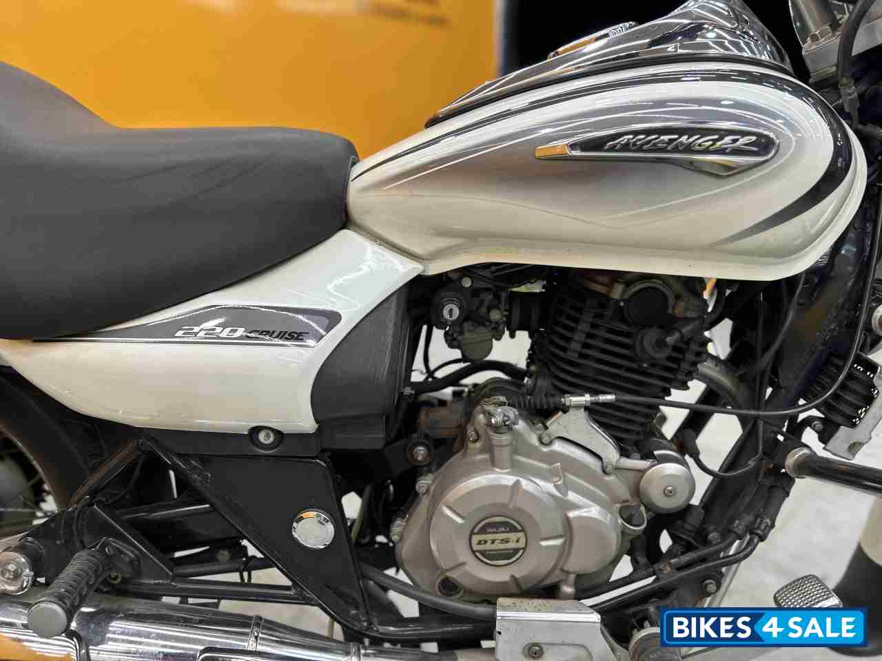 White Bajaj Avenger Cruise 220 White Bajaj Avenger Cruise 220
