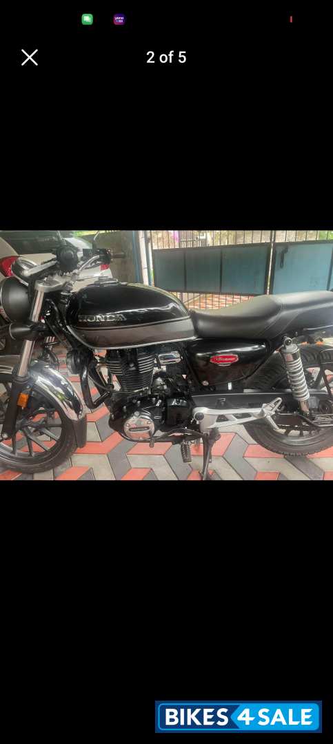 Black Honda CB350 Duel tone