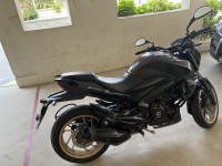 Matt Black Bajaj Dominar 400 Disc
