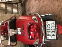 Red Vespa Elegante 150 BS6