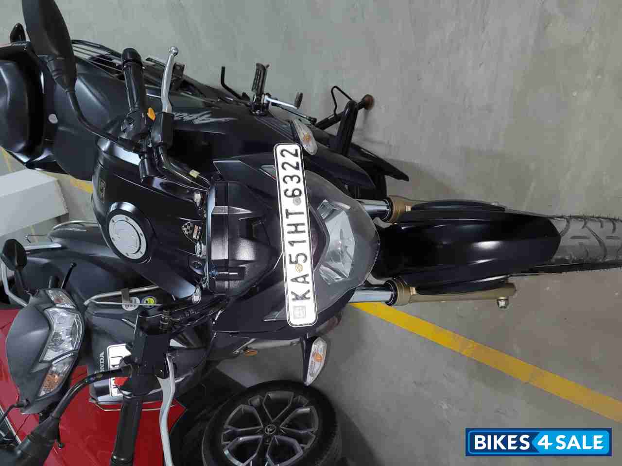 Matt Black TVS Apache RTR 200 4V Matt Black TVS Apache RTR 200 4V