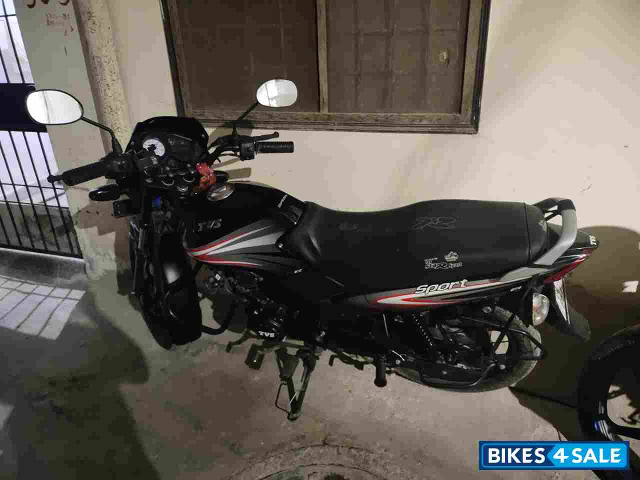 Black TVS Sport BS6 Black TVS Sport BS6