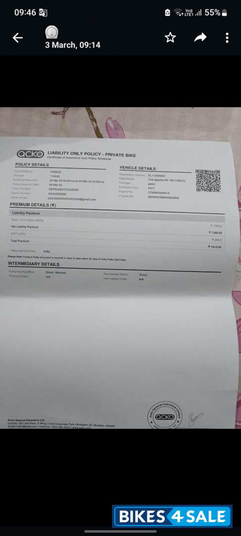 TVS Apache RTR 180 TVS Apache RTR 180