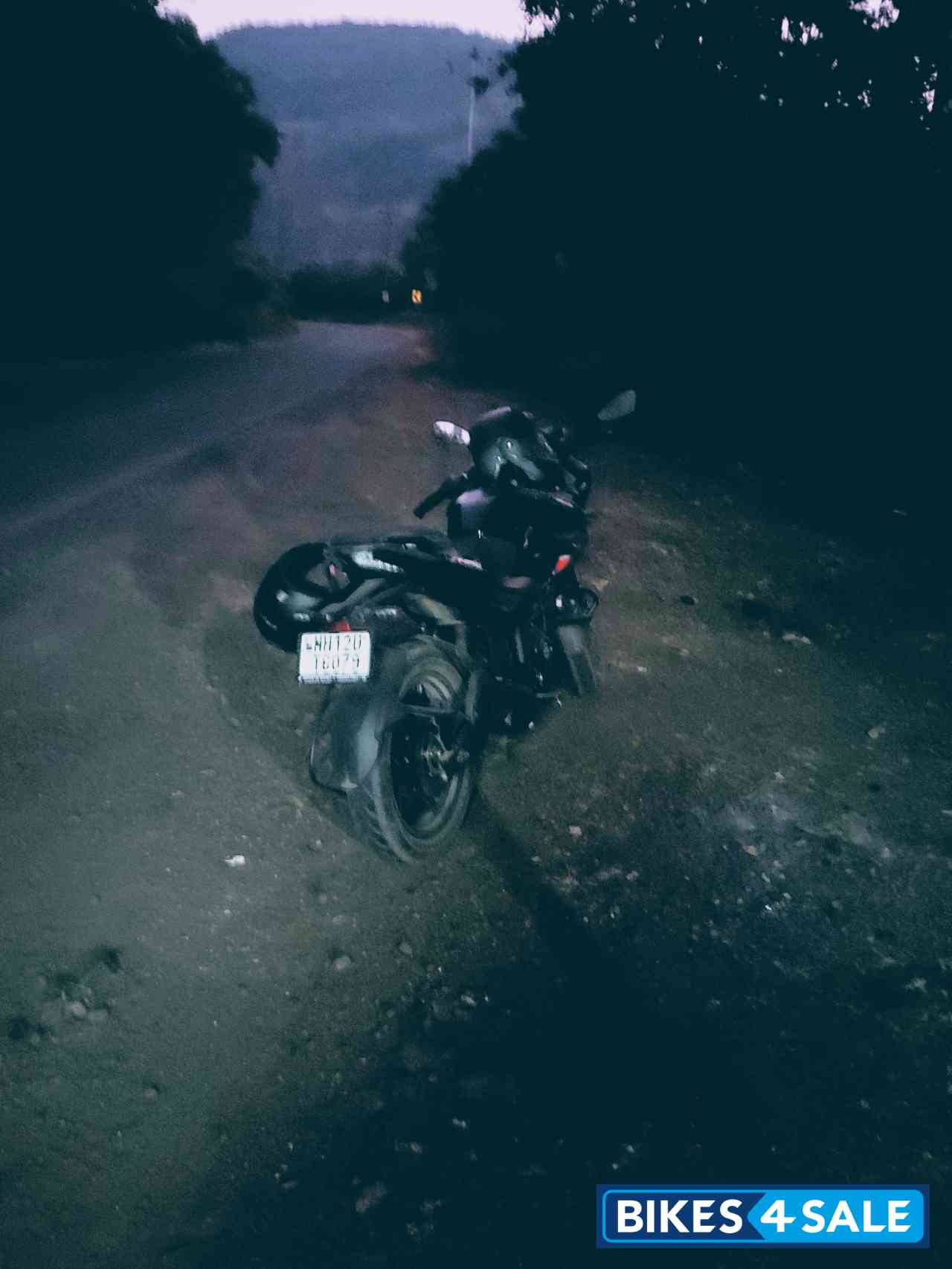 Black Bajaj Pulsar F250 Dual Channel ABS