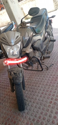 Black Honda CB Trigger