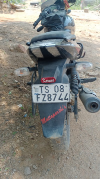 Black And Red Bajaj Pulsar 150 Twin Disc