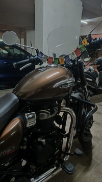 Brown & Black Royal Enfield Meteor 350 Supernova