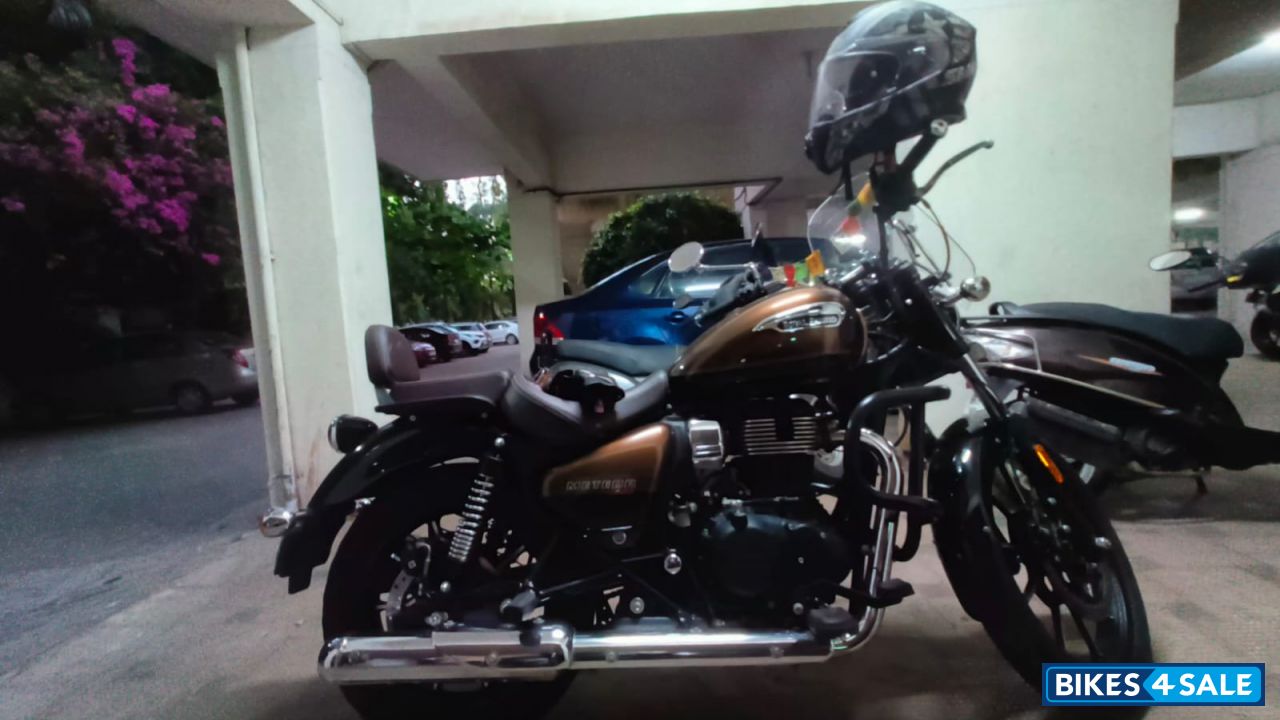 Brown & Black Royal Enfield Meteor 350 Supernova