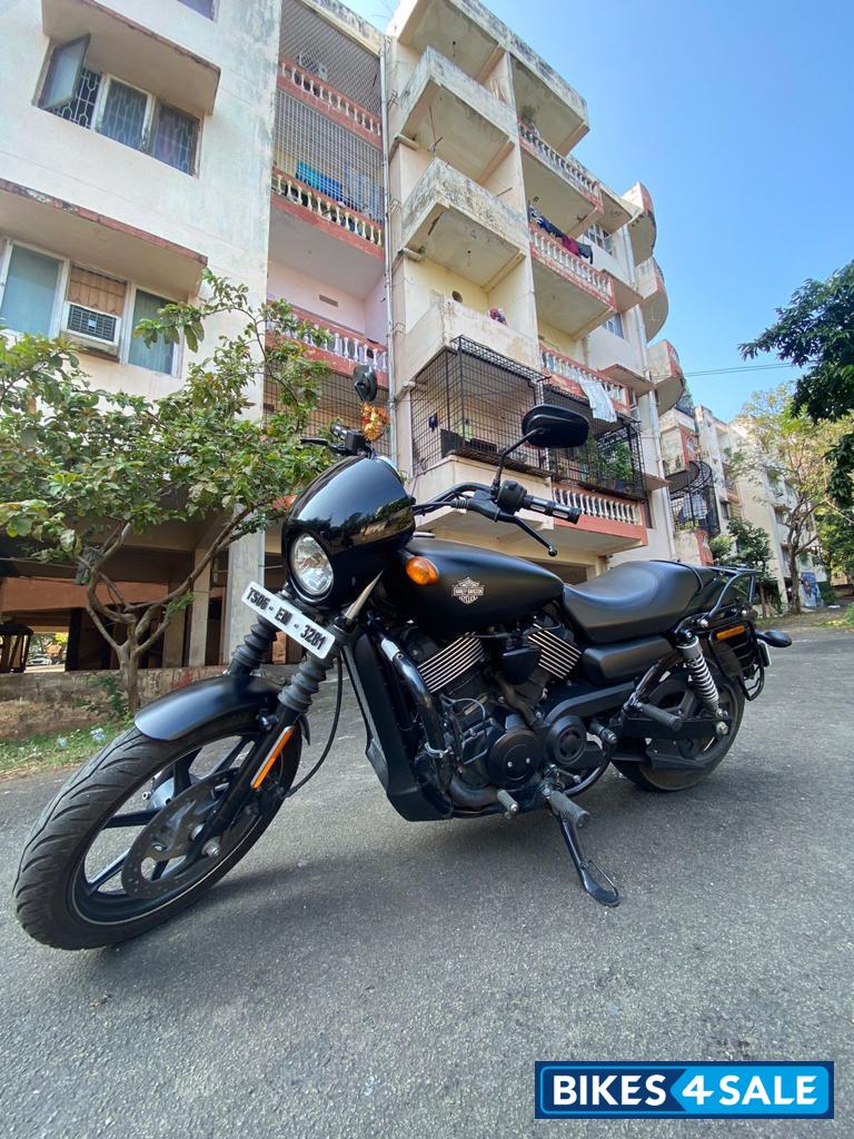 Denim Black Harley Davidson Street 750