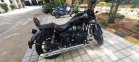 Stellar Black Royal Enfield Meteor 350 Stellar