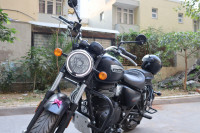 Stellar Black Royal Enfield Meteor 350 Stellar