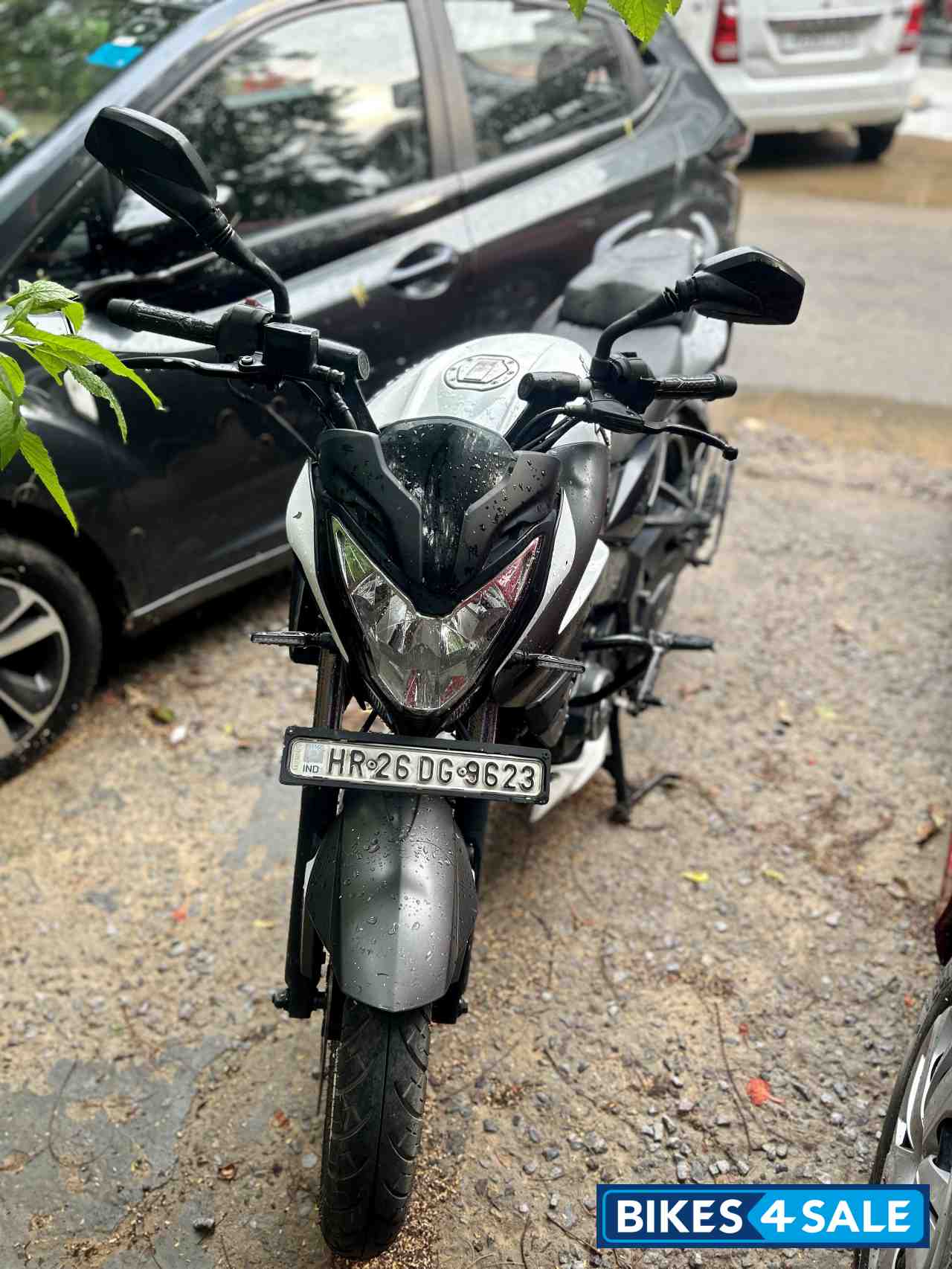 Pearl Metallic White Bajaj Pulsar NS200