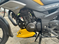 Yellow TVS Raider 125