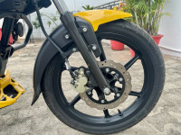 Yellow TVS Raider 125