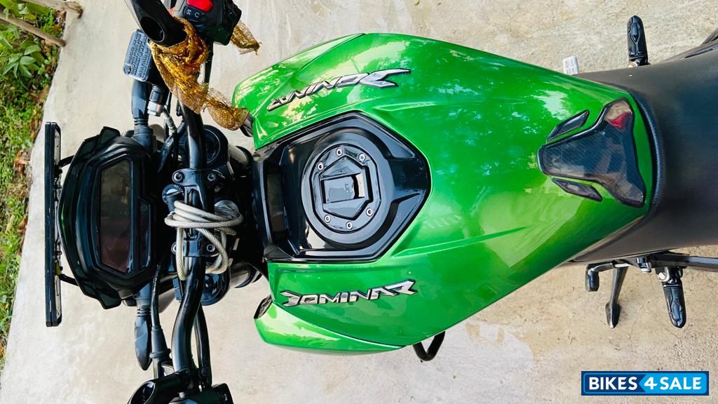 Green Bajaj Dominar 400 ABS BS6 Green Bajaj Dominar 400 ABS BS6