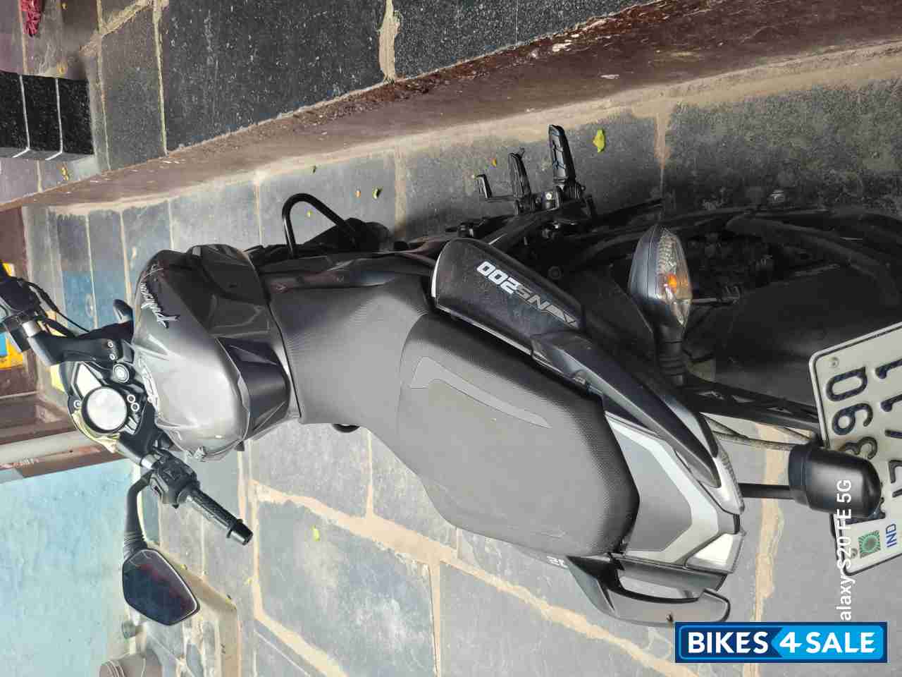 Gray Bajaj Pulsar NS 200 BS6 Gray Bajaj Pulsar NS 200 BS6