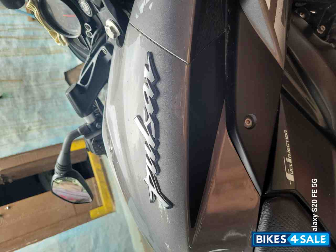 Gray Bajaj Pulsar NS 200 BS6 Gray Bajaj Pulsar NS 200 BS6