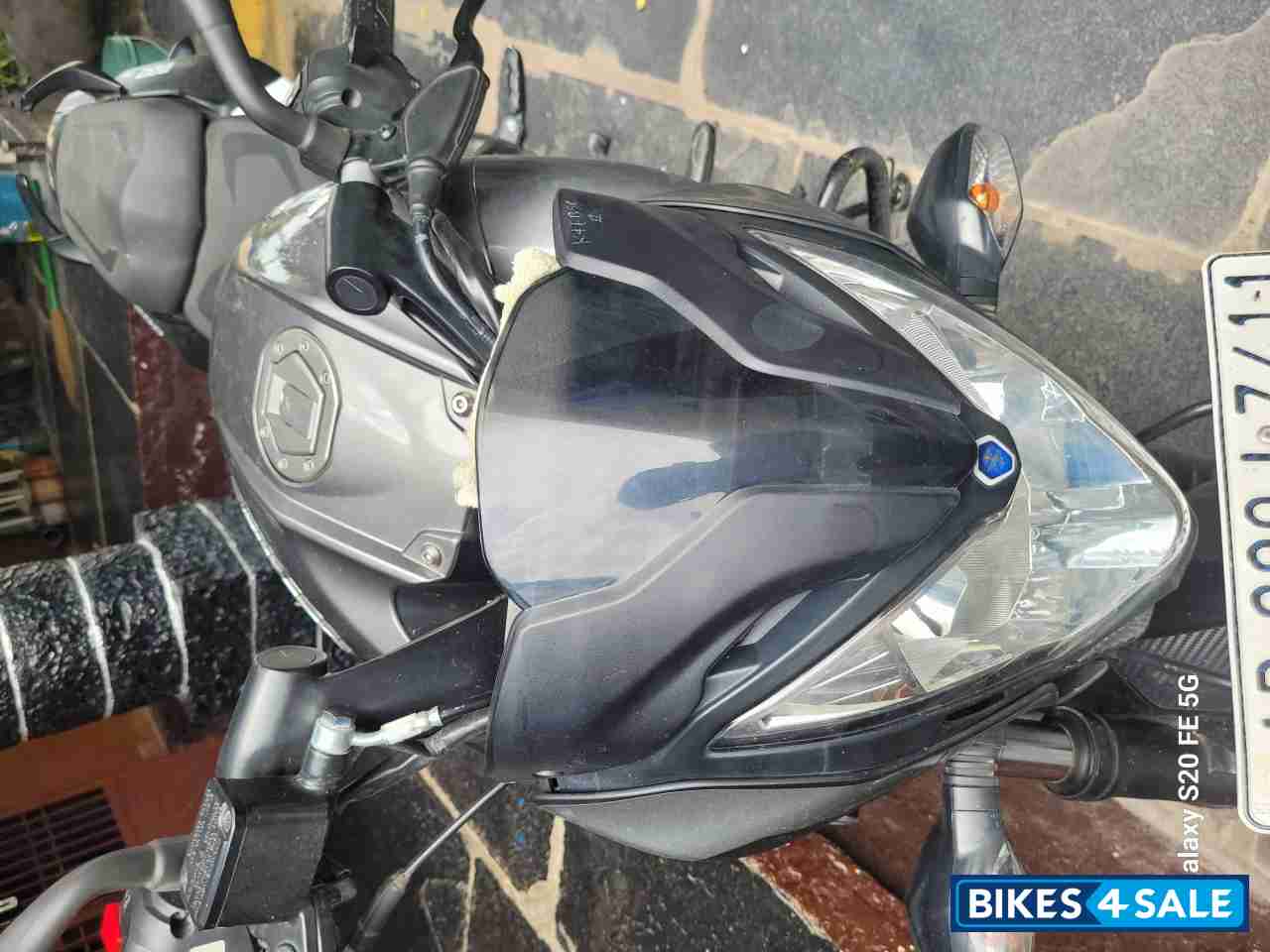 Gray Bajaj Pulsar NS 200 BS6 Gray Bajaj Pulsar NS 200 BS6