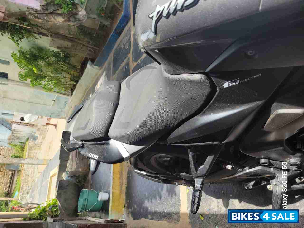 Gray Bajaj Pulsar NS 200 BS6 Gray Bajaj Pulsar NS 200 BS6