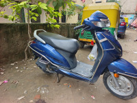 Blue Honda Activa 6G Dlx