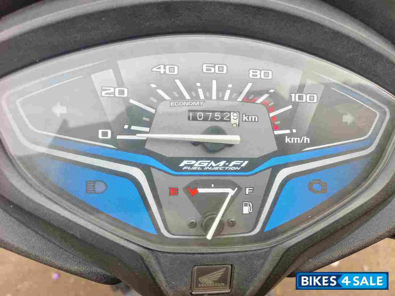 Blue Honda Activa 6G Dlx