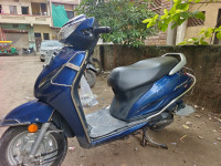 Blue Honda Activa 6G Dlx