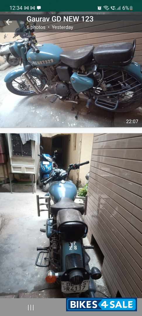 Airbore Blue Royal Enfield Classic 350 Redditch Blue Airbore Blue Royal Enfield Classic 350 Redditch Blue