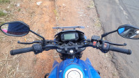 Blue Suzuki Gixxer 150