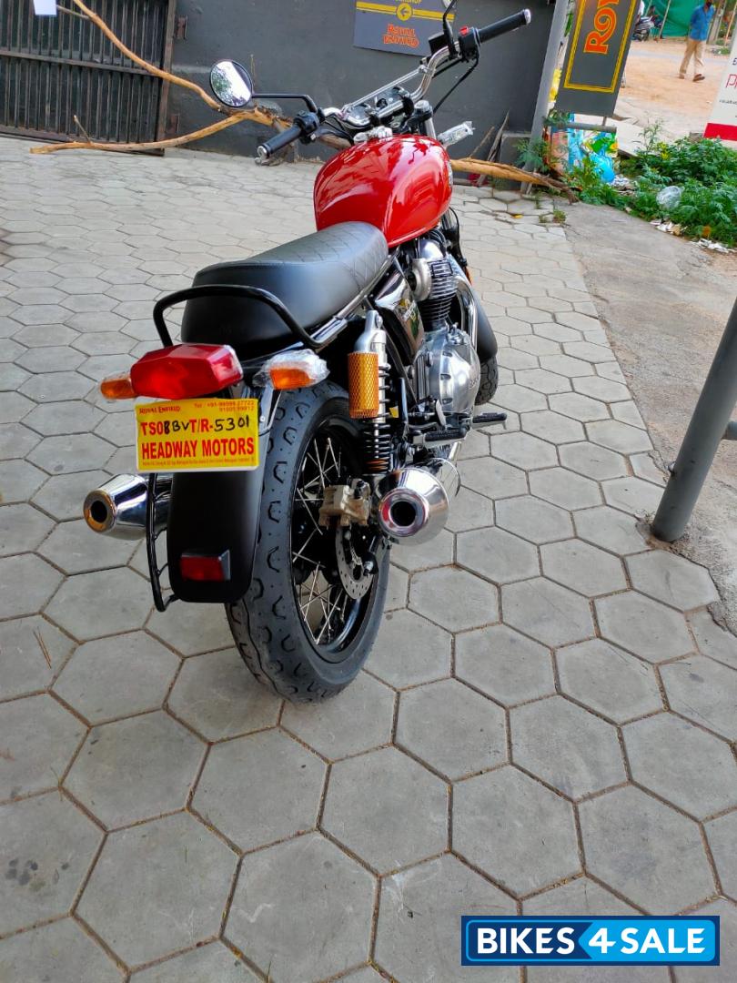 Red Royal Enfield Interceptor 650 Twin