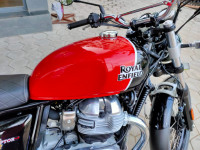 Red Royal Enfield Interceptor 650 Twin