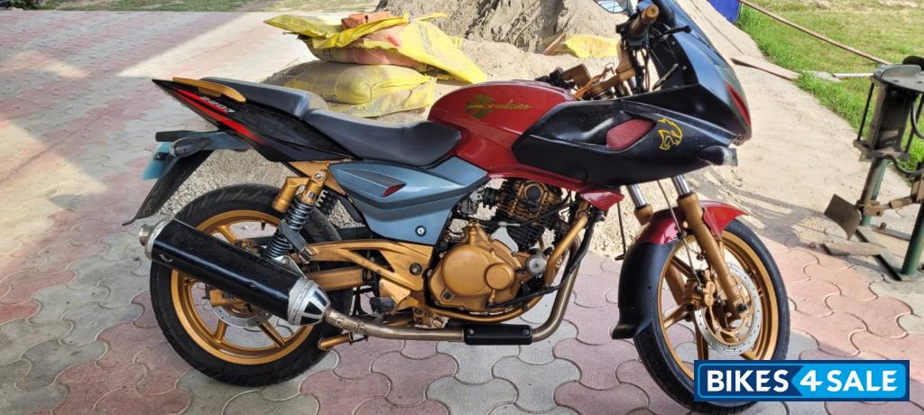 Red With Decals Bajaj Pulsar 220F Red With Decals Bajaj Pulsar 220F