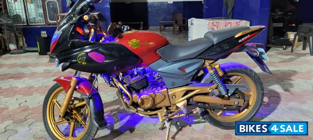 Red With Decals Bajaj Pulsar 220F Red With Decals Bajaj Pulsar 220F