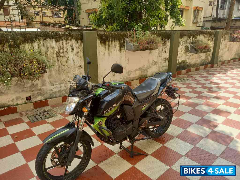 Black Green Yamaha FZ-S Black Green Yamaha FZ-S