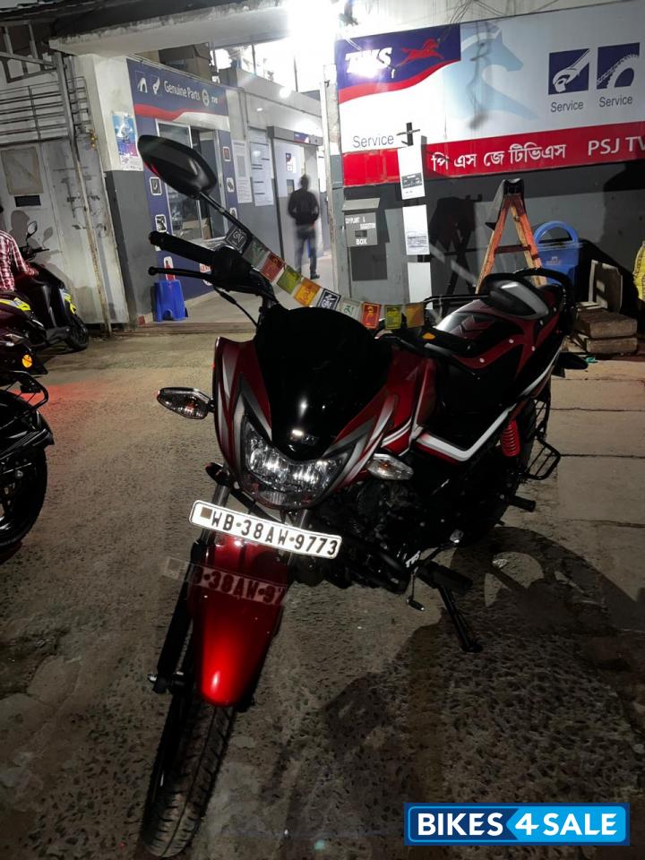 Red And Black TVS Star City Plus BS VI Red And Black TVS Star City Plus BS VI