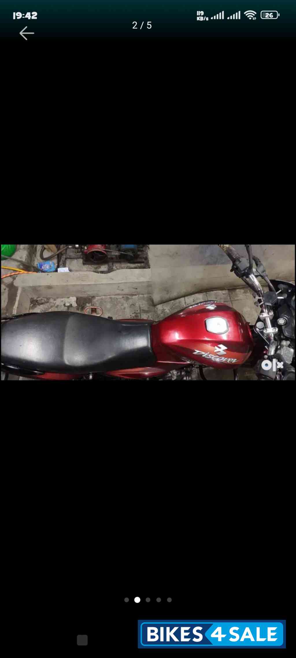 Red And Black Bajaj Discover 150 S Red And Black Bajaj Discover 150 S