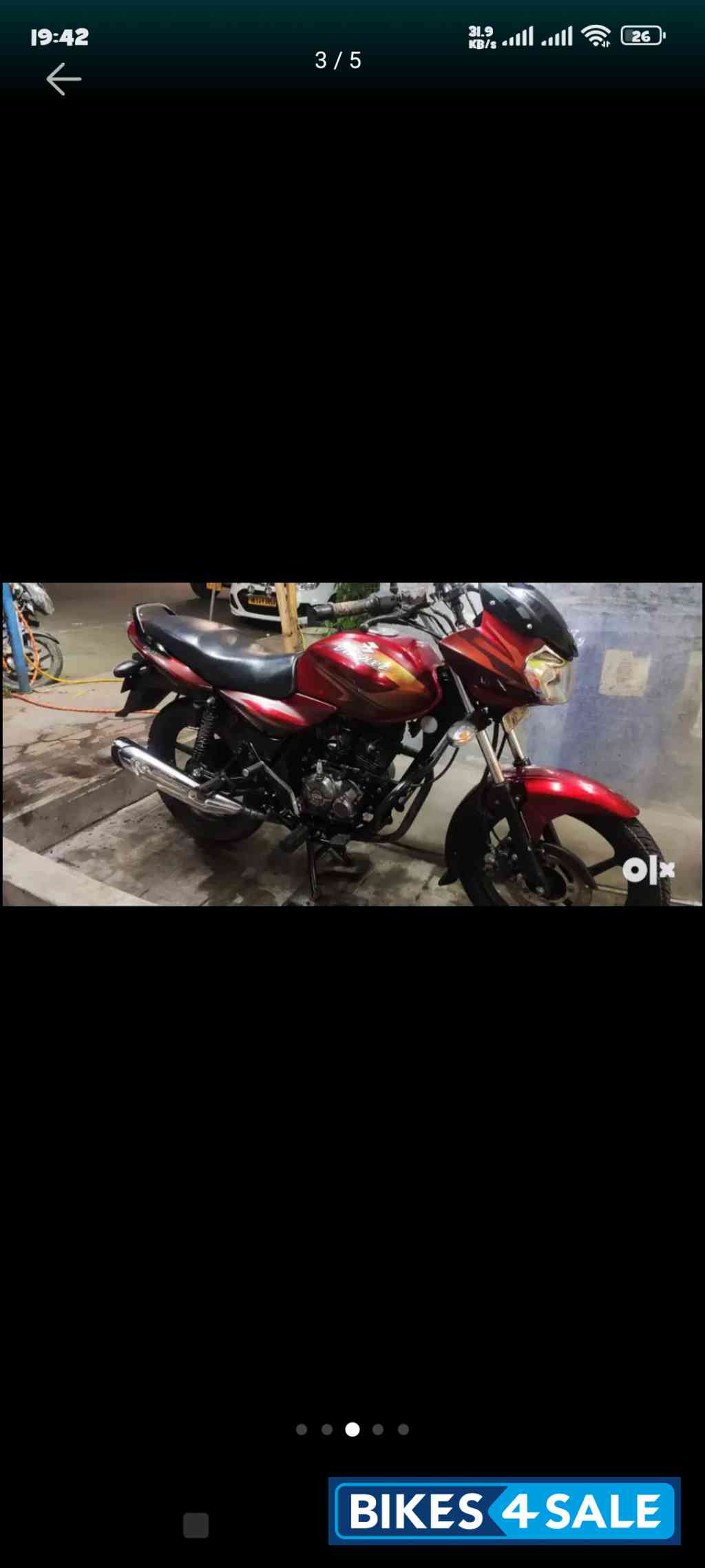 Red And Black Bajaj Discover 150 S Red And Black Bajaj Discover 150 S